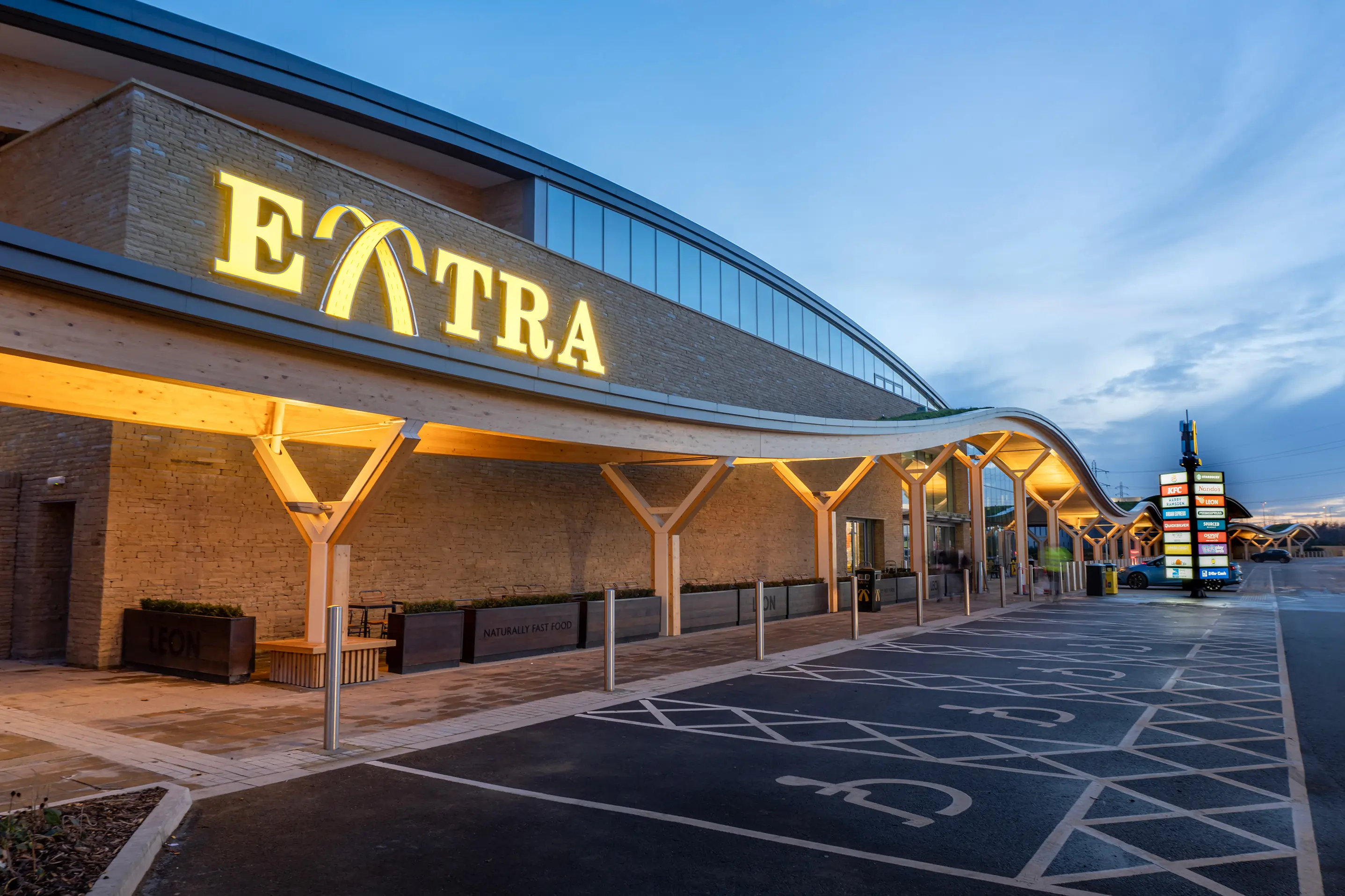 Skelton Lakes Motorway Services